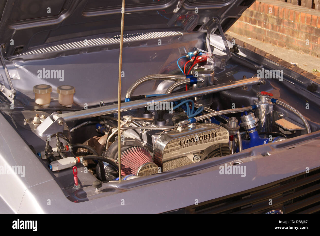 Moteur Cosworth Banque D'Images