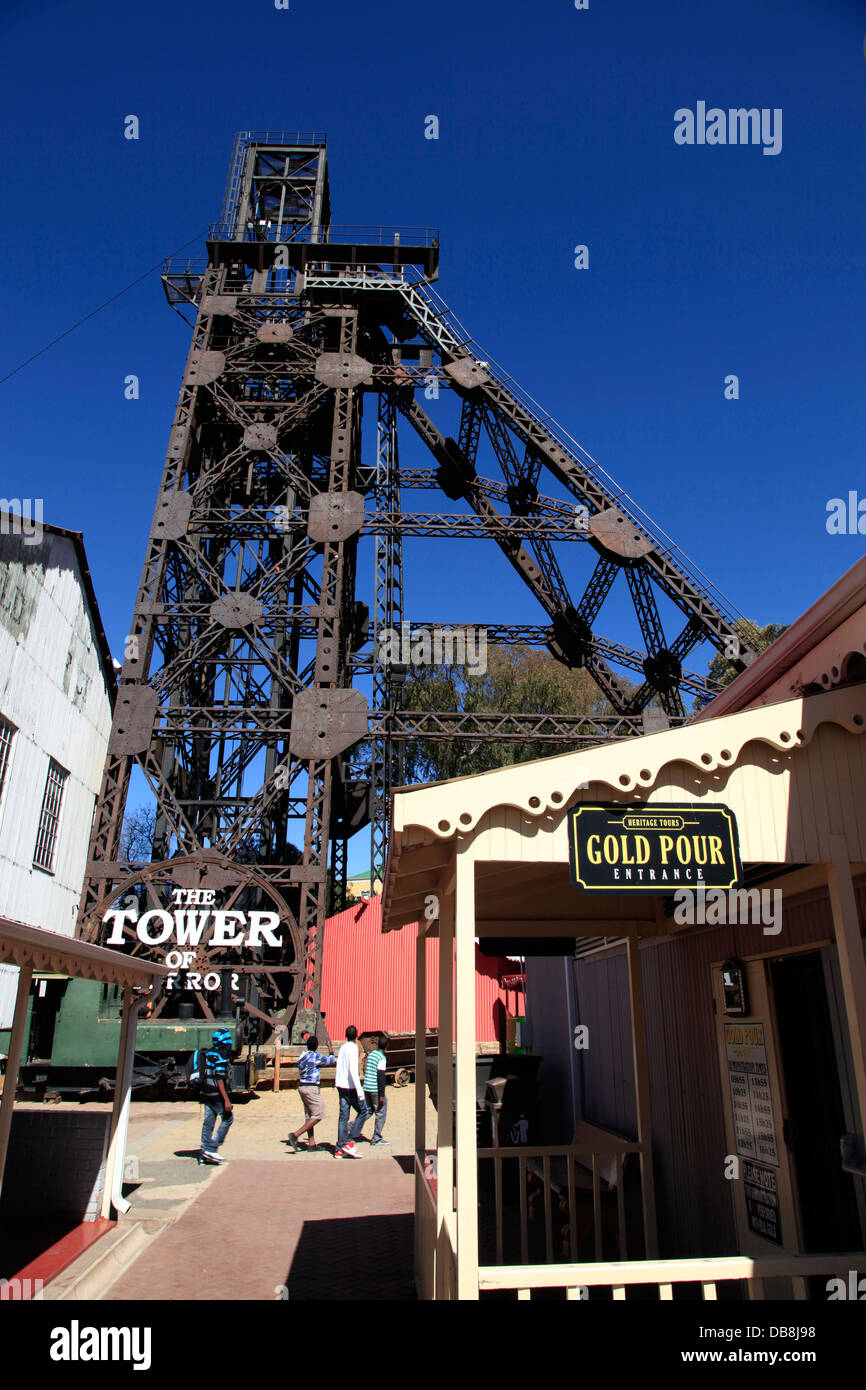 Gold Reef City à Johannesburg Banque D'Images