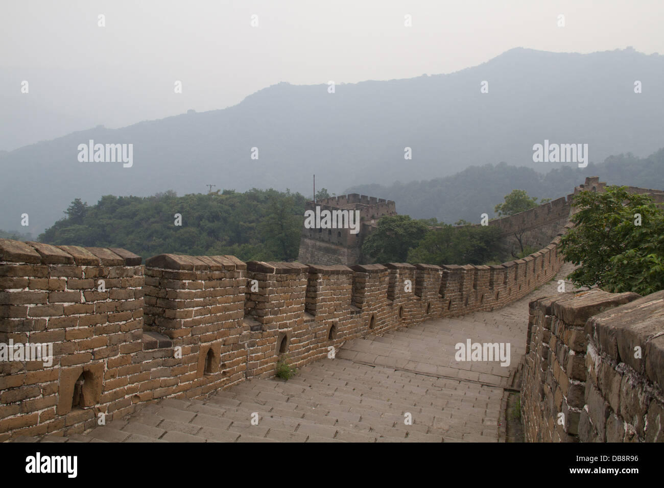 L'article sur le mur de la Grande Muraille de Chine Banque D'Images