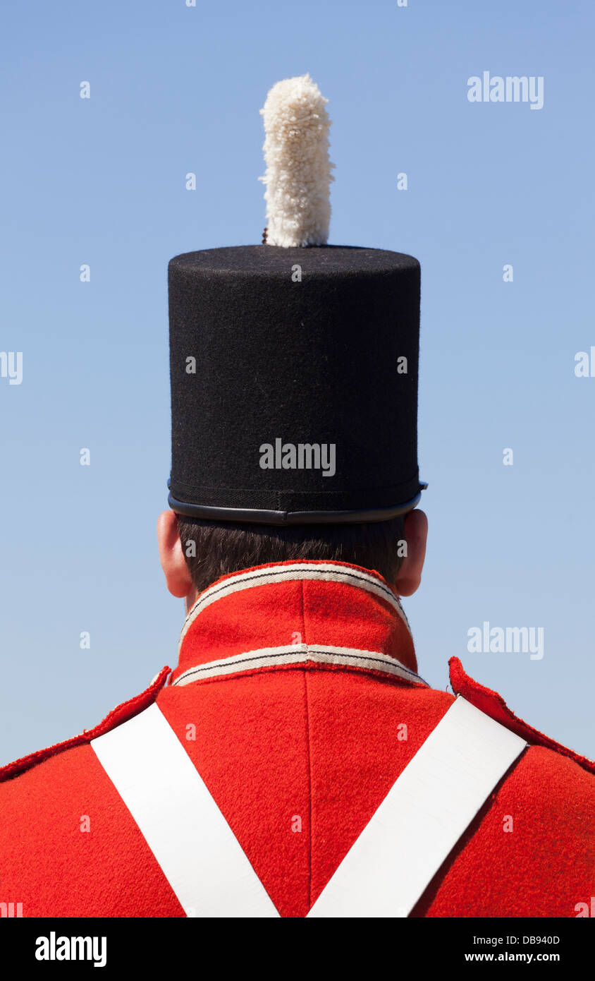 Canada, Ontario, Niagara-on-the-Lake, Fort George, Parc historique national de la reconstitution médiévale 1812 Banque D'Images