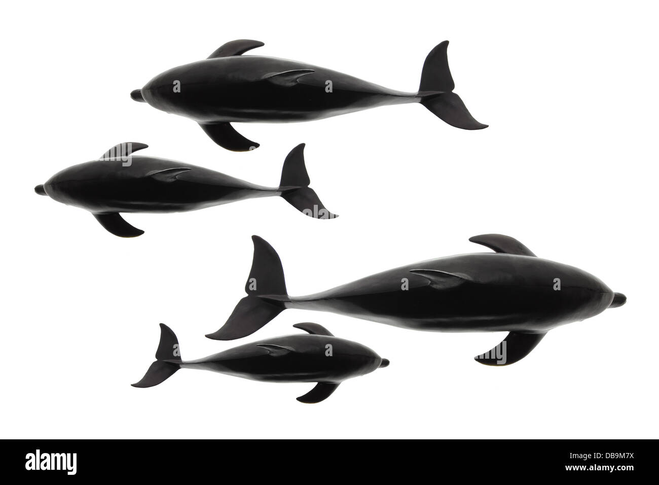 Dauphins de jouet Banque D'Images