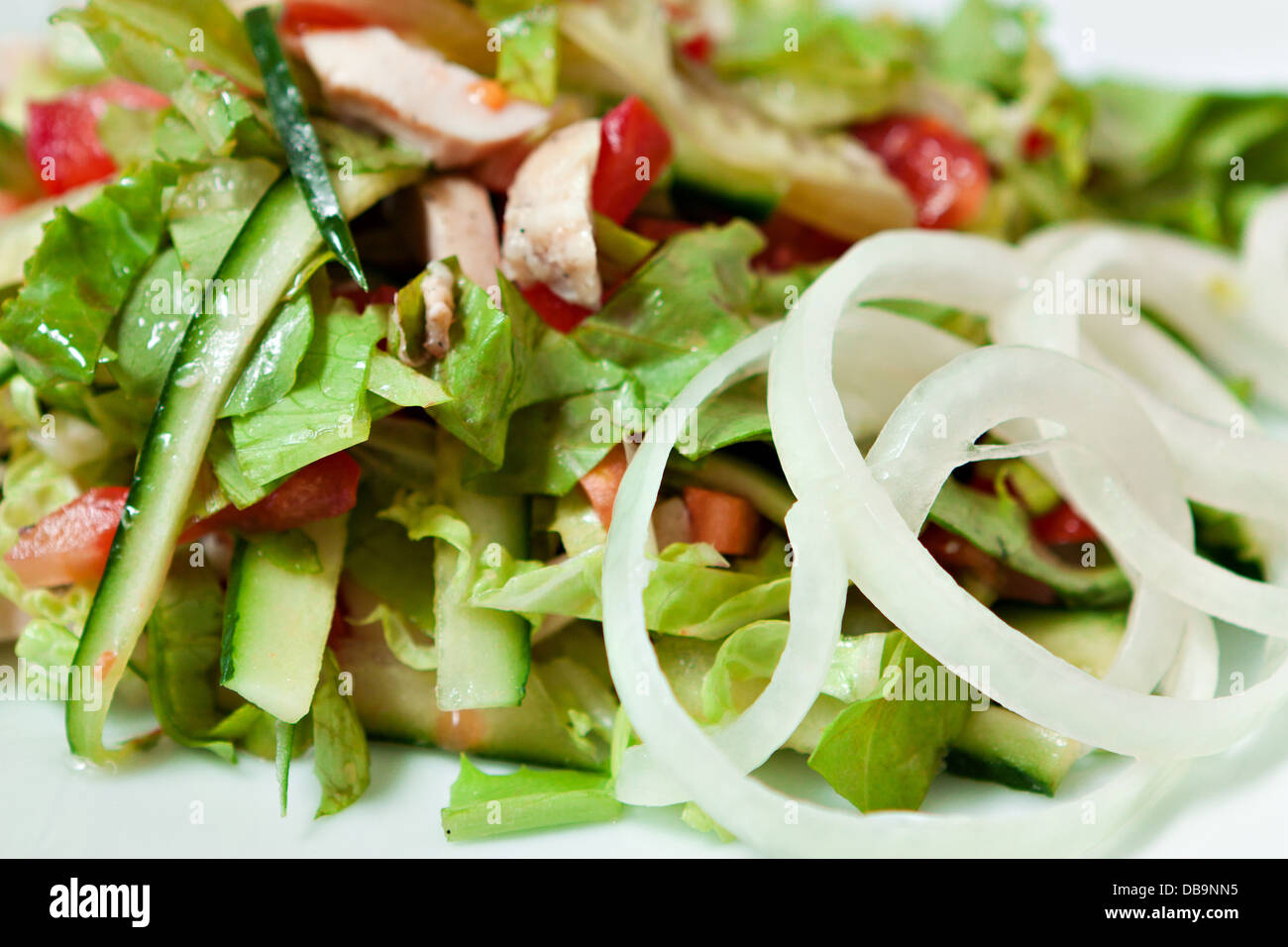Close-up of vegetable salad Banque D'Images