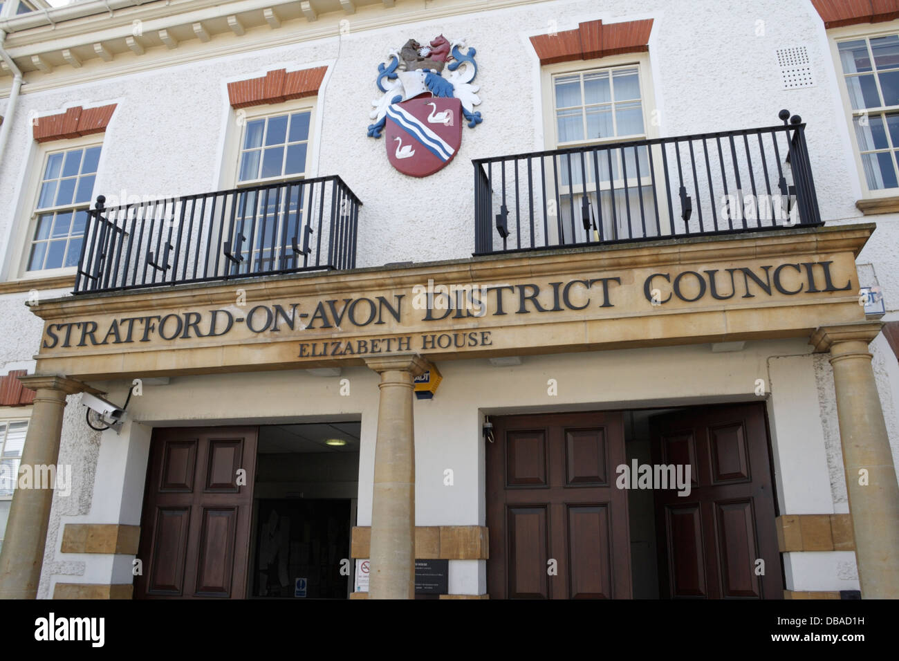 Stratford sur Avon District Council Banque D'Images