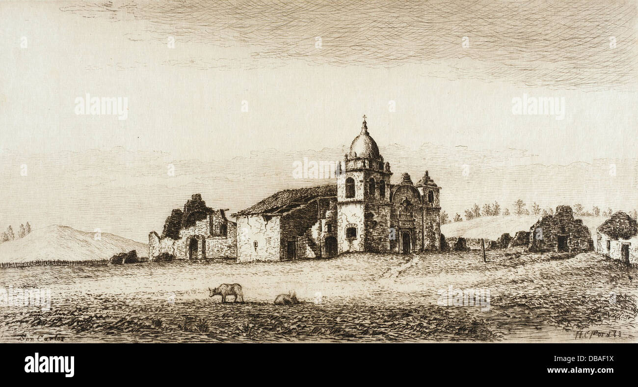 San Carlos de Monterey M.79.53.17 Banque D'Images