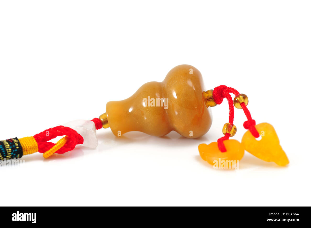 Jade chinois gourd Banque D'Images