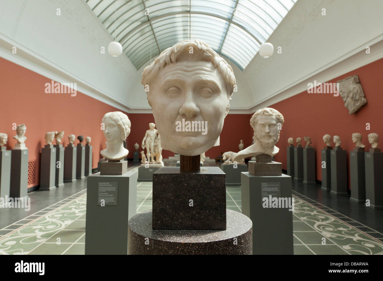 Ny Carlsberg Glyptotek à Copenhague Banque D'Images