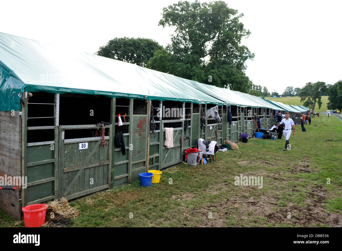 Hopetoun House, South Queensferry, Edinburgh, samedi 27 juillet 2013, l'équitation au Gillespie Macandrew Hopetoun Horse Trials, Hopetoun House, South Queensferry, 26/07/13 : Crédit Colin Lunn/Alamy Live News Banque D'Images