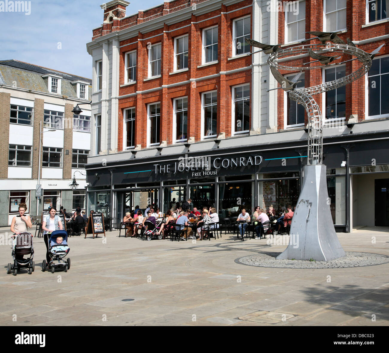 Joseph Conrad Le Lowestoft Suffolk Angleterre pub Wetherspoons Banque D'Images