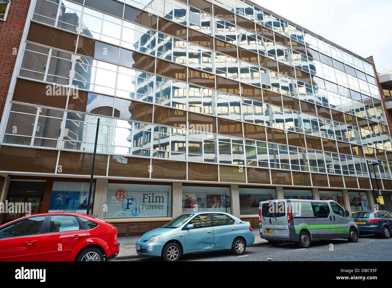 BFI (British Film Institute Stephen Street London UK Bureaux Banque D'Images
