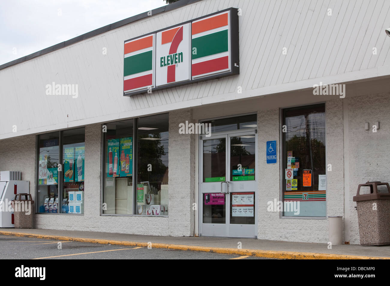 7-Eleven Store est représenté dans le Maine Banque D'Images