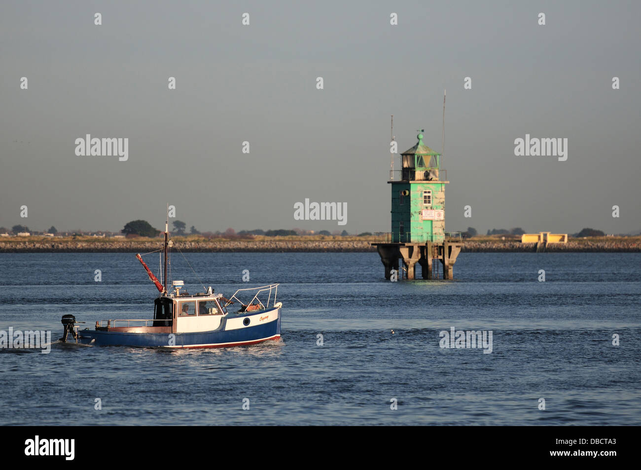 Le port de Howth, la baie de Dublin, Irlande, Europe Banque D'Images