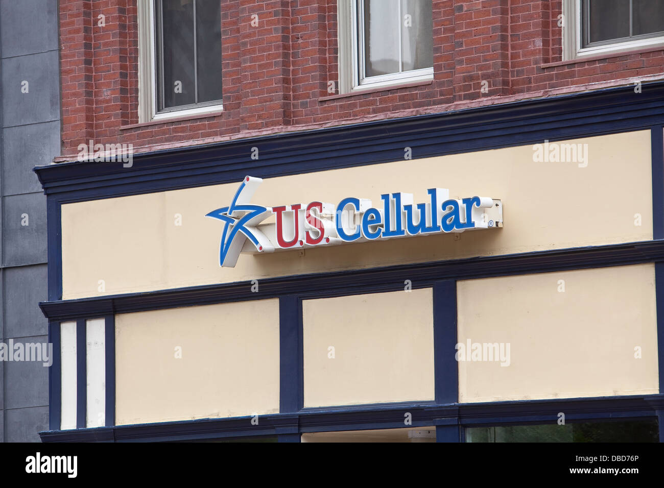 Un U.S. Cellular store est photographié à Portland, Maine Banque D'Images