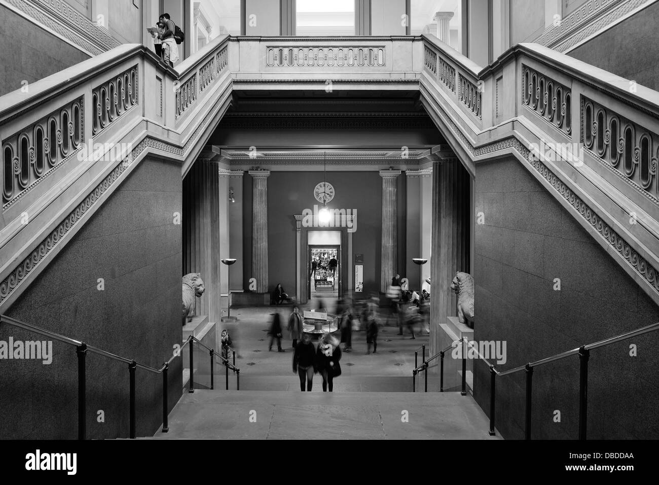 Escalier abstrait Banque D'Images