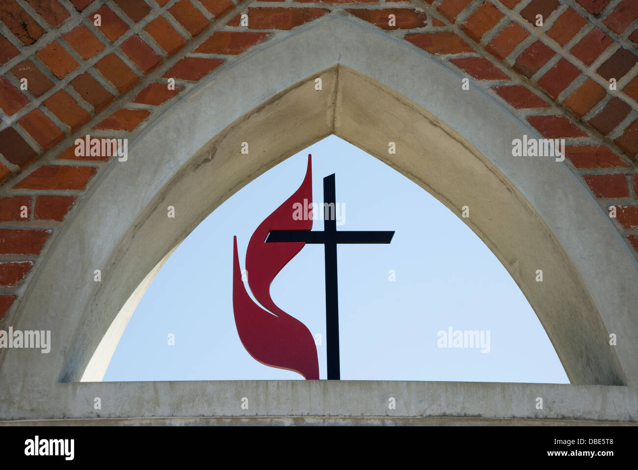 First United Methodist Church à Gainesville, Floride. Banque D'Images