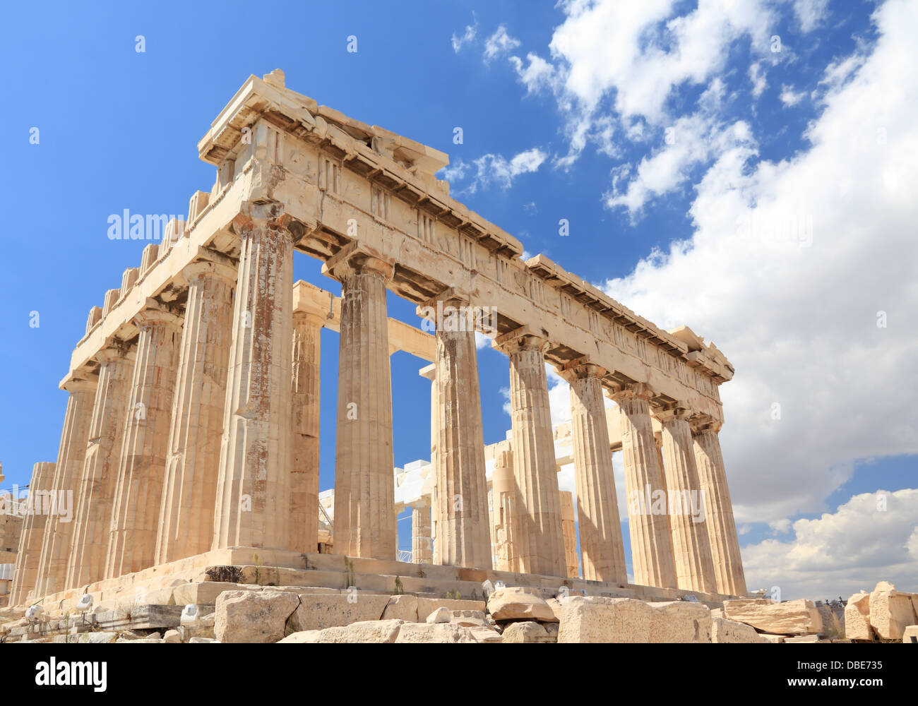 Parthénon à l'Acropole, Athènes, Grèce Banque D'Images