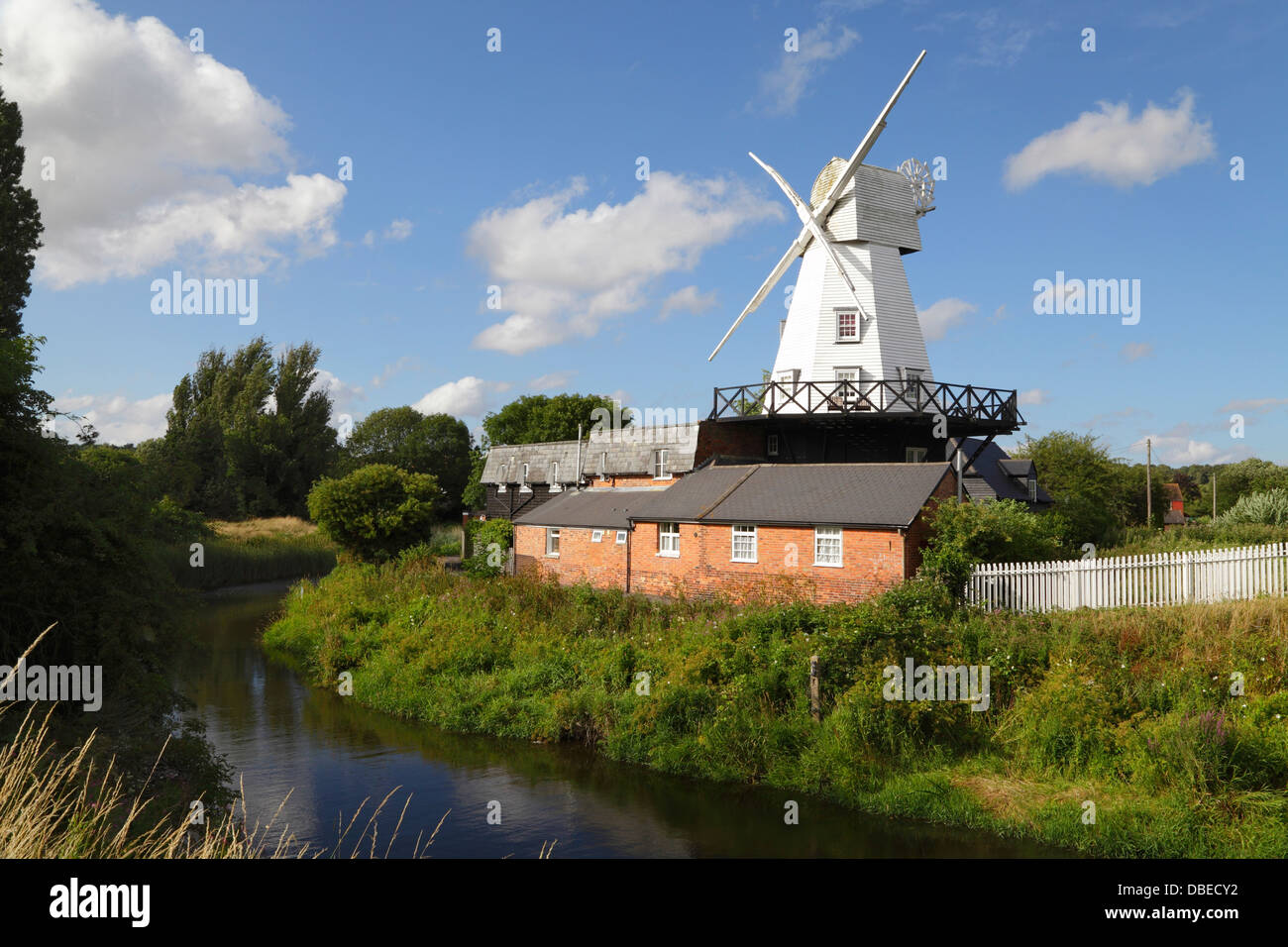 Le seigle Moulin East Sussex England UK Banque D'Images