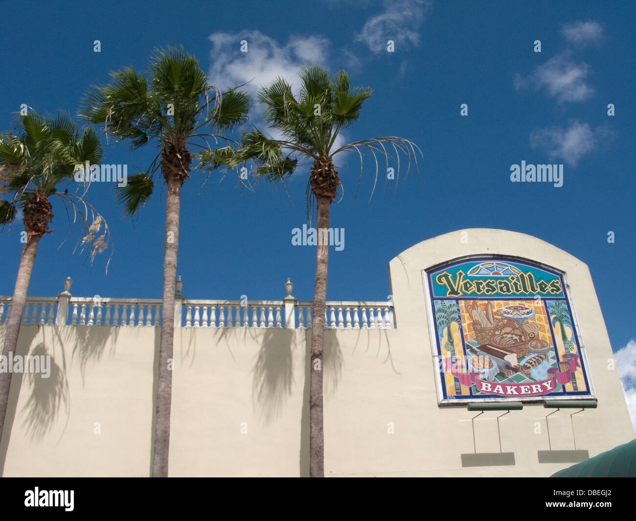 VERSAILLES BOULANGERIE HISTORIQUE 8E RUE LITTLE HAVANA MIAMI FLORIDA USA Banque D'Images