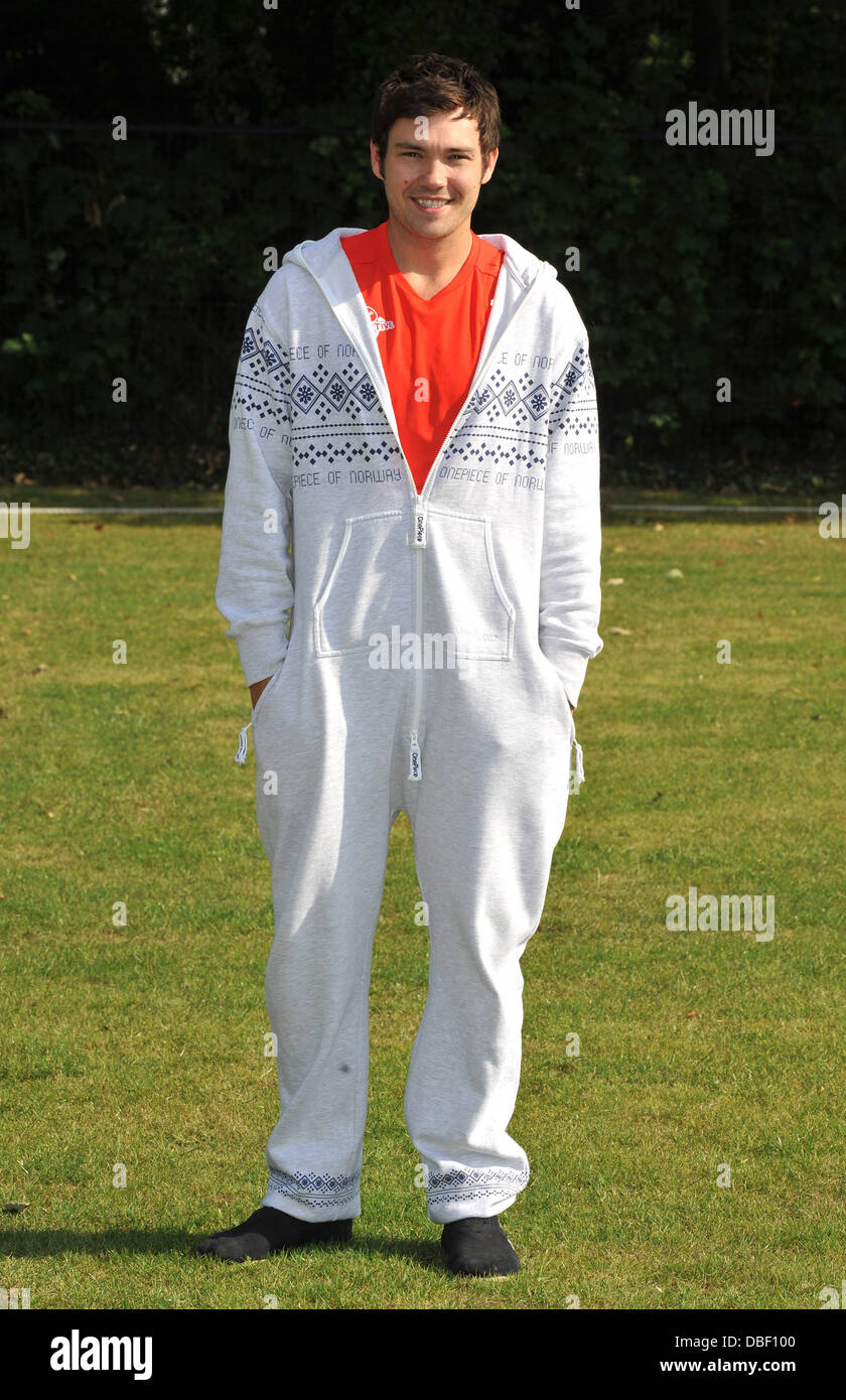 Me Attwater Sam Triathlon de Londres Virgin Active - photocall organisé chez Virgin Active, Bromyard Avenue. Londres, Angleterre - 07.06.11 Banque D'Images