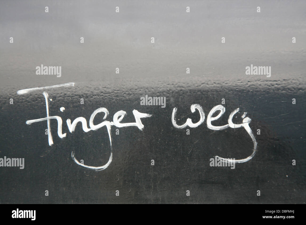 Bas les pattes Banque D'Images