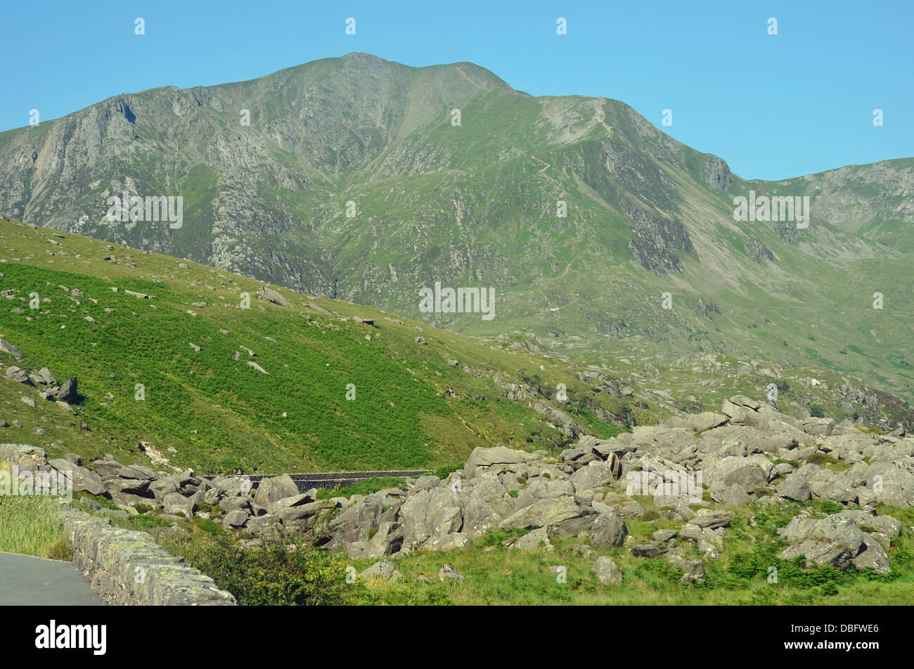 Ogwen Llyn North Wales Snowdonia Banque D'Images