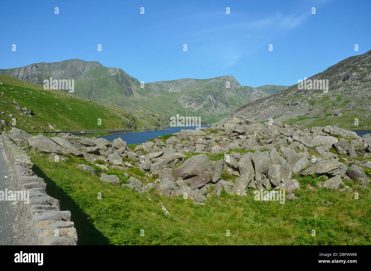 Ogwen Llyn North Wales Snowdonia Banque D'Images