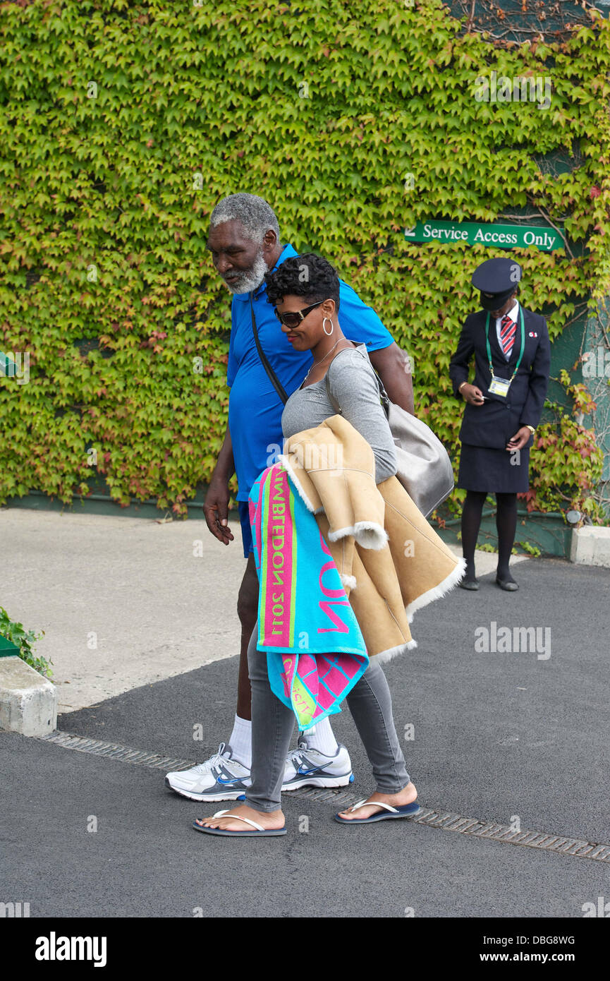 Richard Williams Tennis de Wimbledon - Jour 1 Wimbledon, Londres - 20.06.11 Banque D'Images