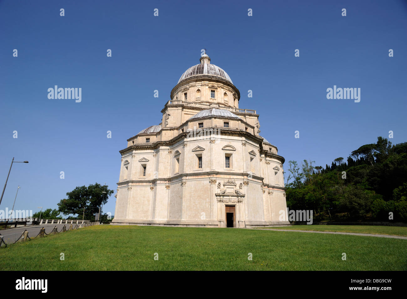 Italie, Ombrie, Todi, Santa Maria della Consolazione Banque D'Images