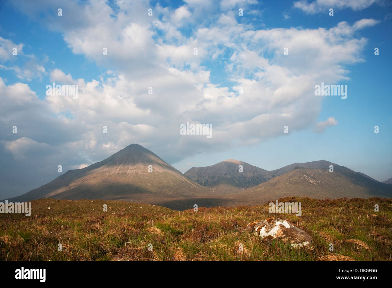 Glamaig, Glas Bheinn Mhor, Beinn Dearg Ile de Skye, Ecosse, Royaume-Uni Hébrides intérieures LA006361 Banque D'Images