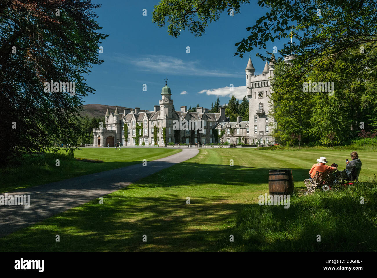 Le château de Balmoral, Aberdeenshire Banque D'Images