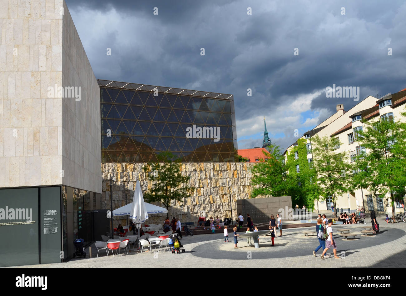 Synagogue Ohel Jakob Centre juif de Munich Bavaria Allemagne Banque D'Images