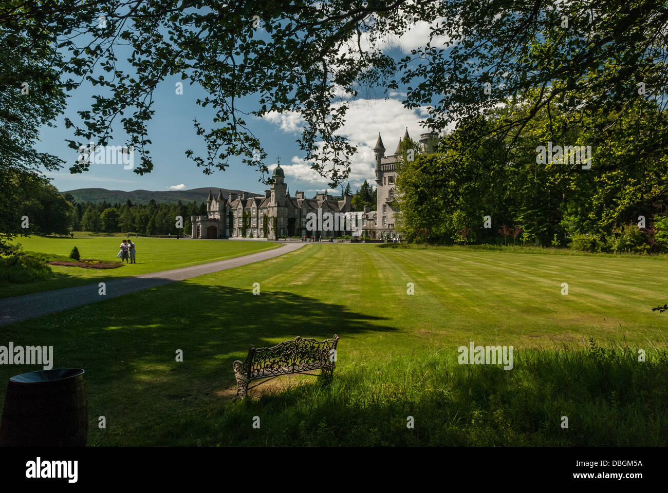 Le château de Balmoral, Aberdeenshire Banque D'Images