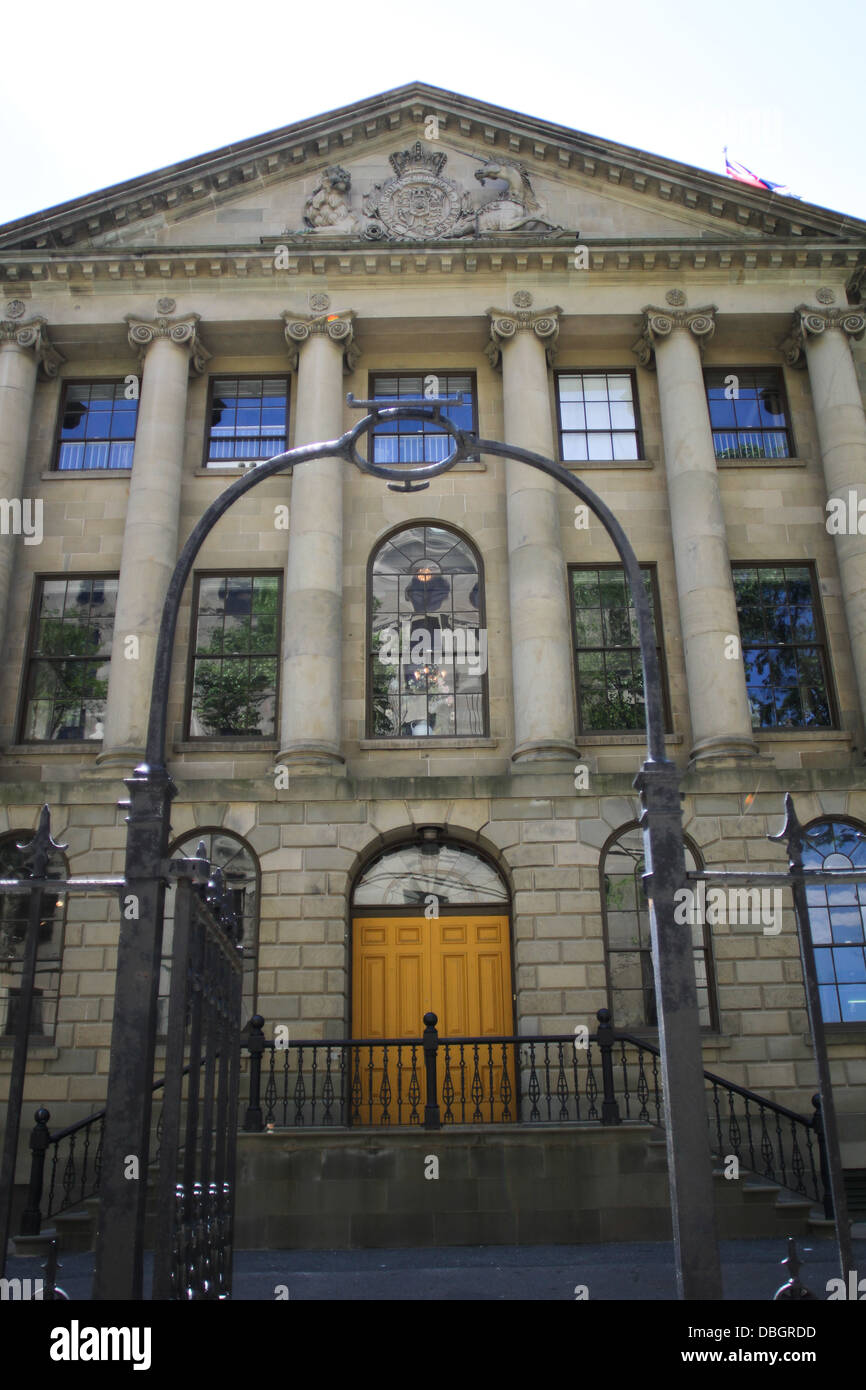 La Province Chambre sur rue Hollis Halifax, N.-É., le 11 juin. 2012. Banque D'Images