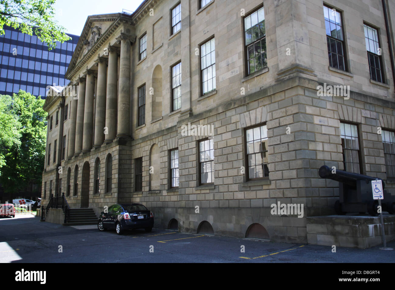 La Province Chambre sur rue Hollis Halifax, N.-É., le 11 juin. 2012. Banque D'Images