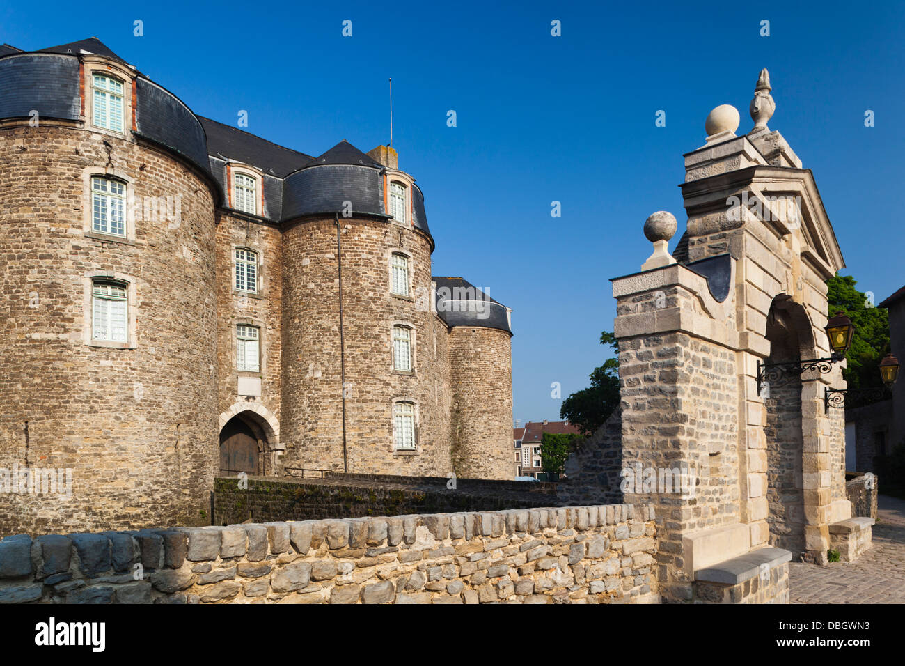 La France, Pas de Calais, Boulogne sur Mer, Ville Haut, Haut de la Ville, Château Musée, musée du château. Banque D'Images