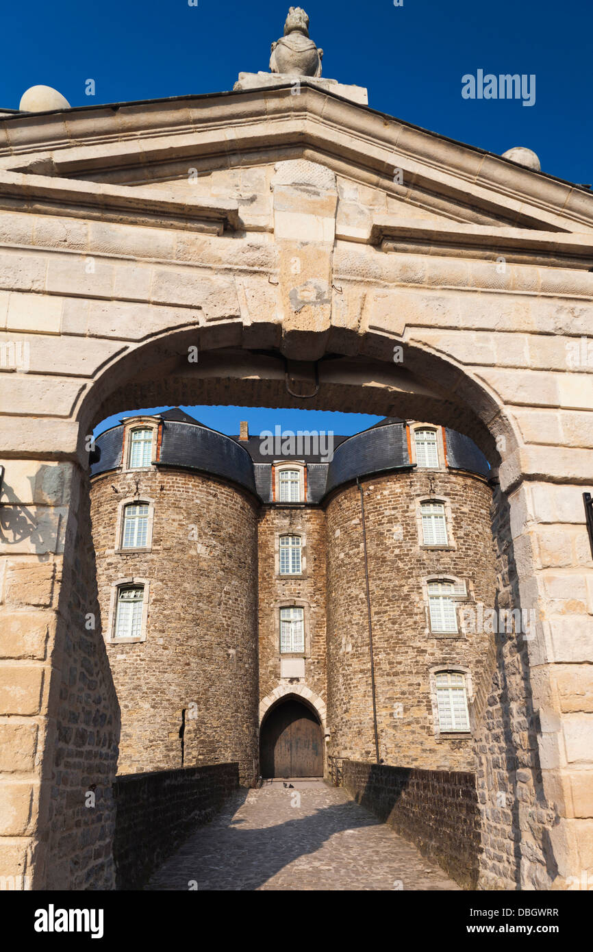 La France, Pas de Calais, Boulogne sur Mer, Ville Haut, Haut de la Ville, Château Musée, musée du château. Banque D'Images