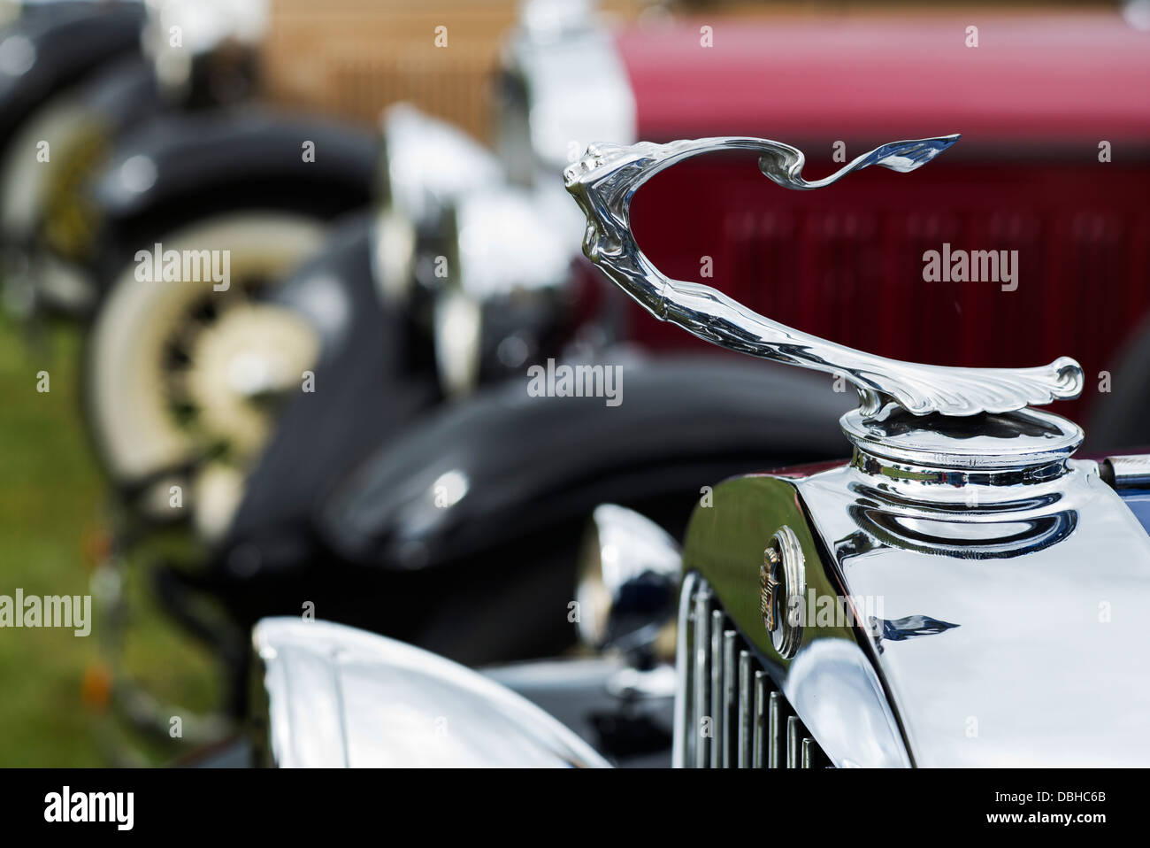 1929 Cadillac Sedan hood ornament Banque D'Images