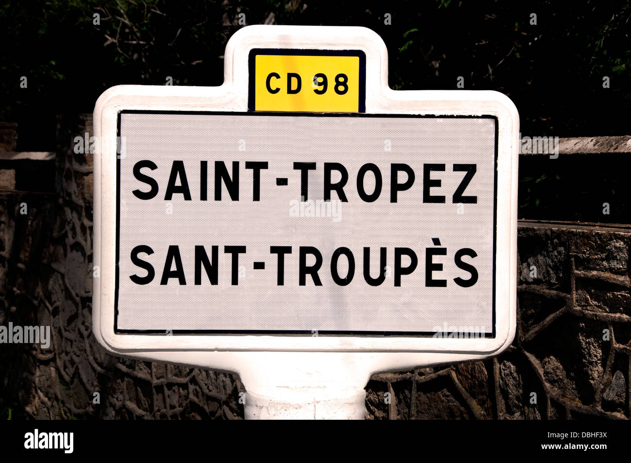 Saint Tropez boutique de mode d'Azur Provence Côte d'Azur France Banque D'Images