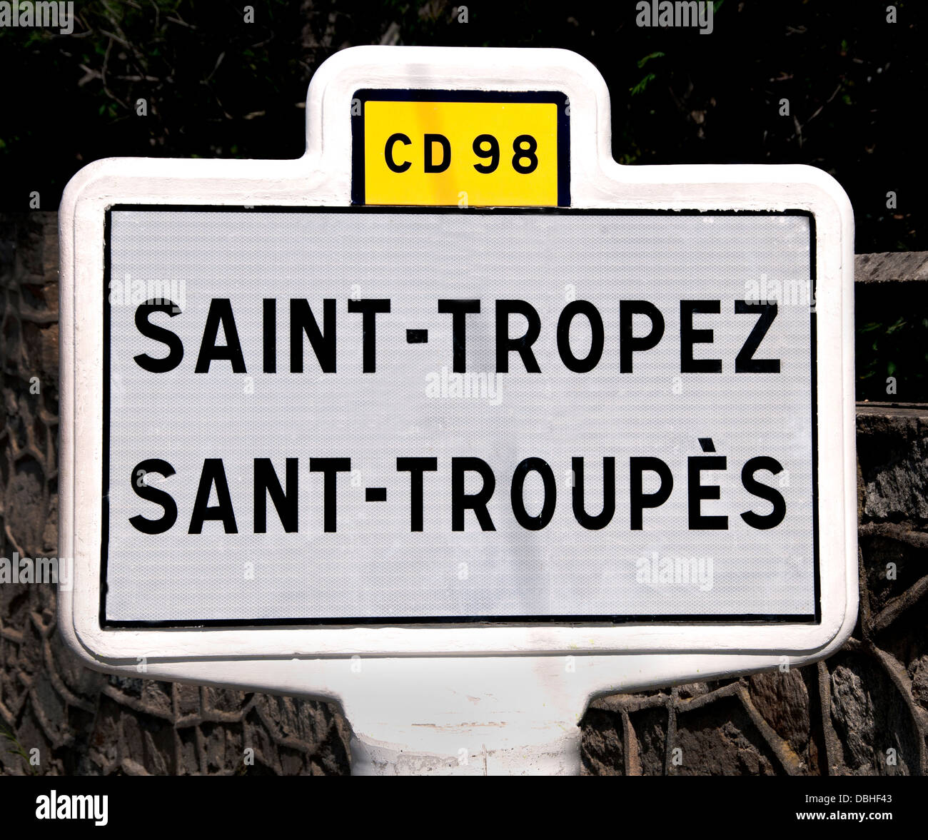 Saint Tropez boutique de mode d'Azur Provence Côte d'Azur France Banque D'Images