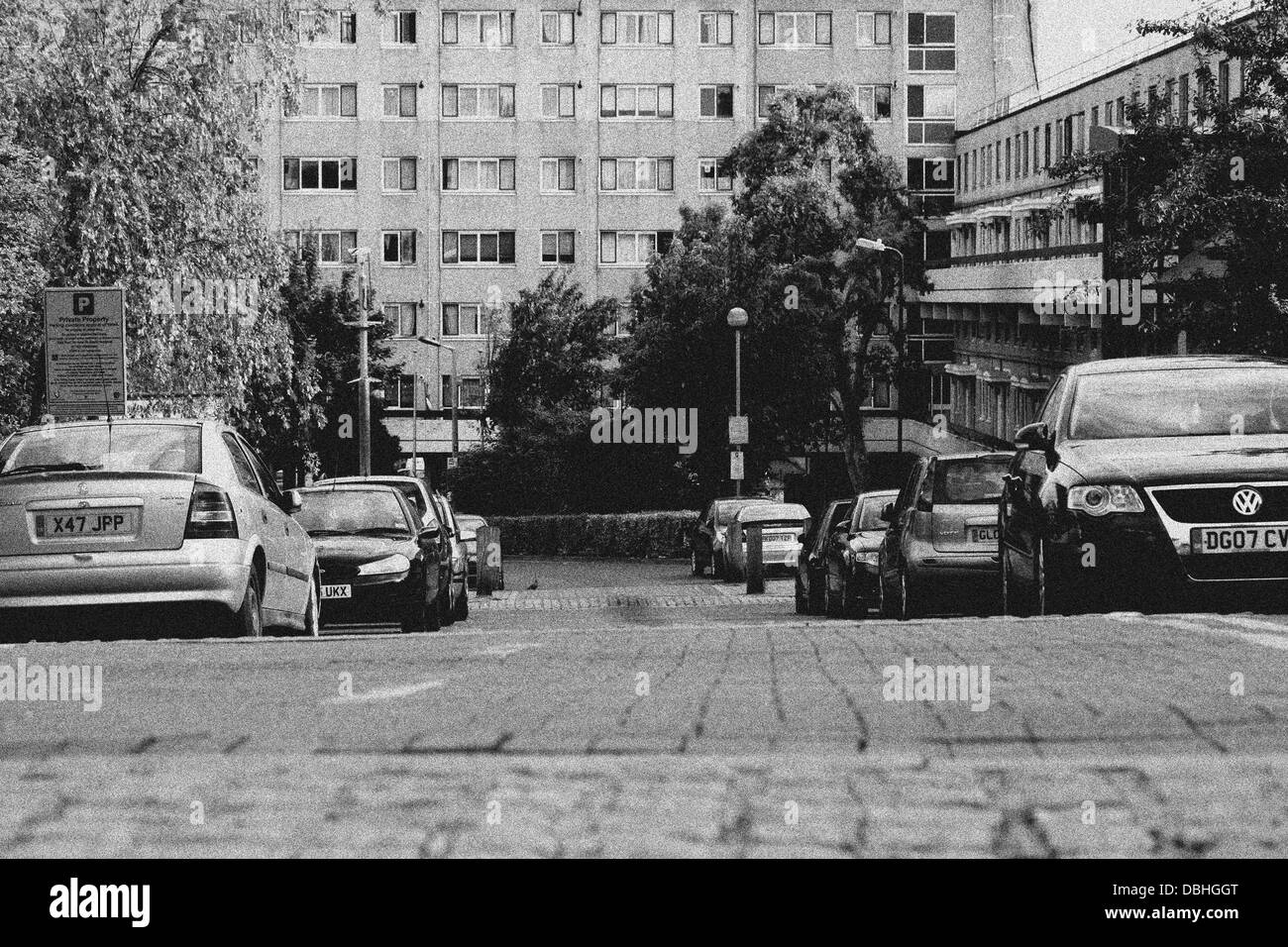 Broadwater Farm Estate, Tottenham, au nord de Londres Banque D'Images