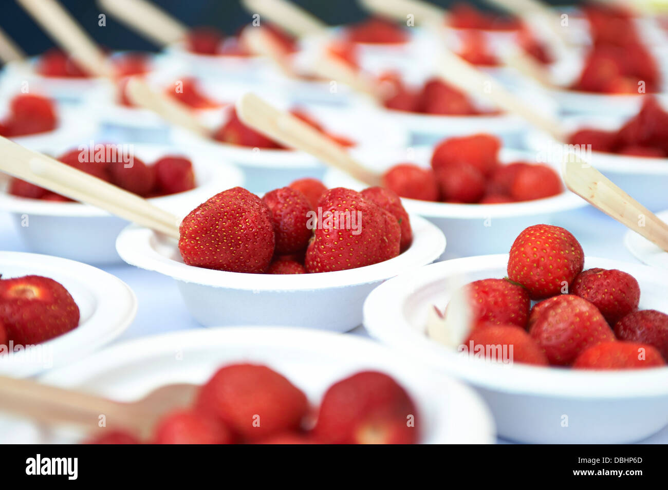 fraises Banque D'Images