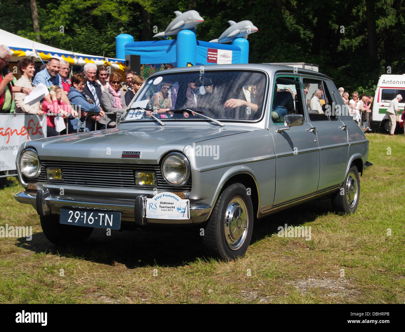 1972 SIMCA 1100 Super Luxe, 29-16-TN 2 Banque D'Images