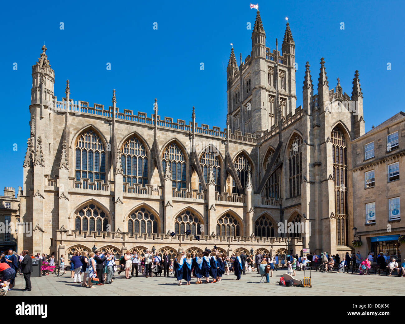 Cimetière de l'abbaye de Bath Bath Somerset England UK GB EU Europe Banque D'Images
