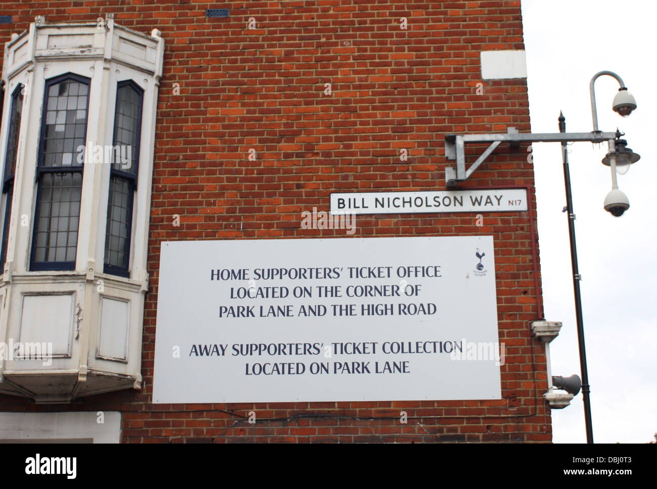 White Hart Lane Stadium, domicile du Club de Football de Tottenham Hotspur Banque D'Images