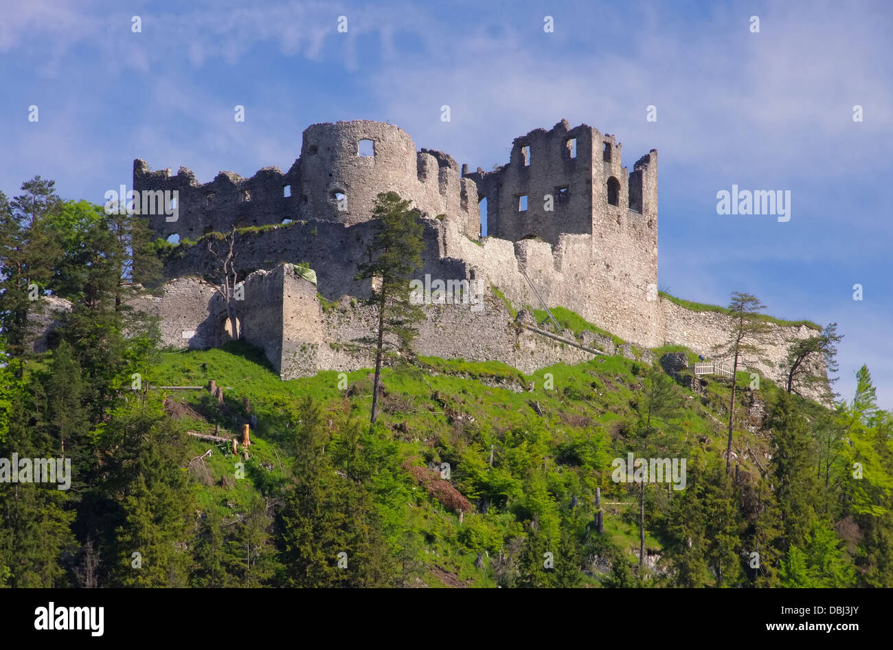 Ehrenberg Burg - 01 du château d'Ehrenberg Banque D'Images