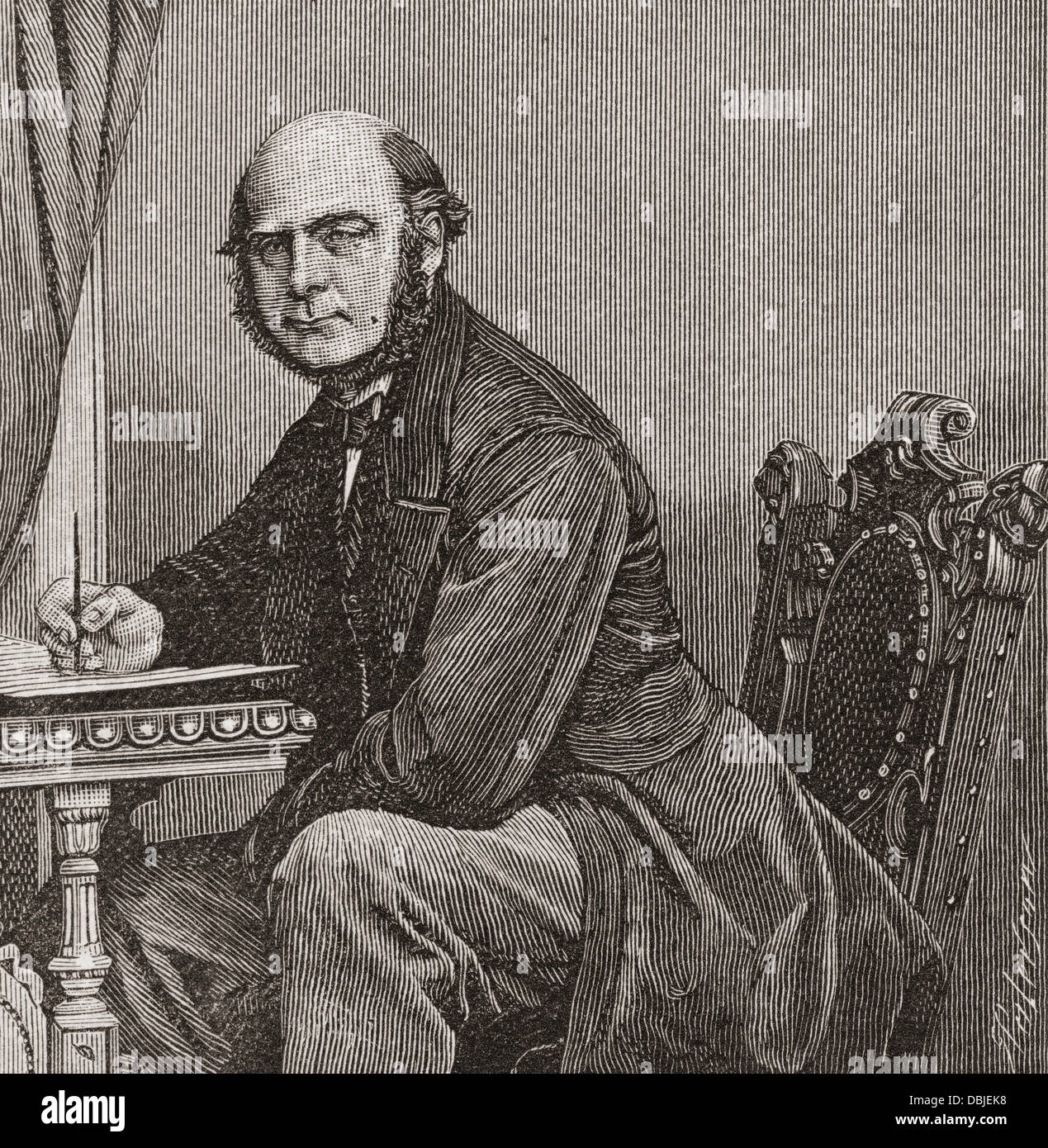 Sir Francis Galton, 1822 - 1911. Polymathe anglais. Banque D'Images