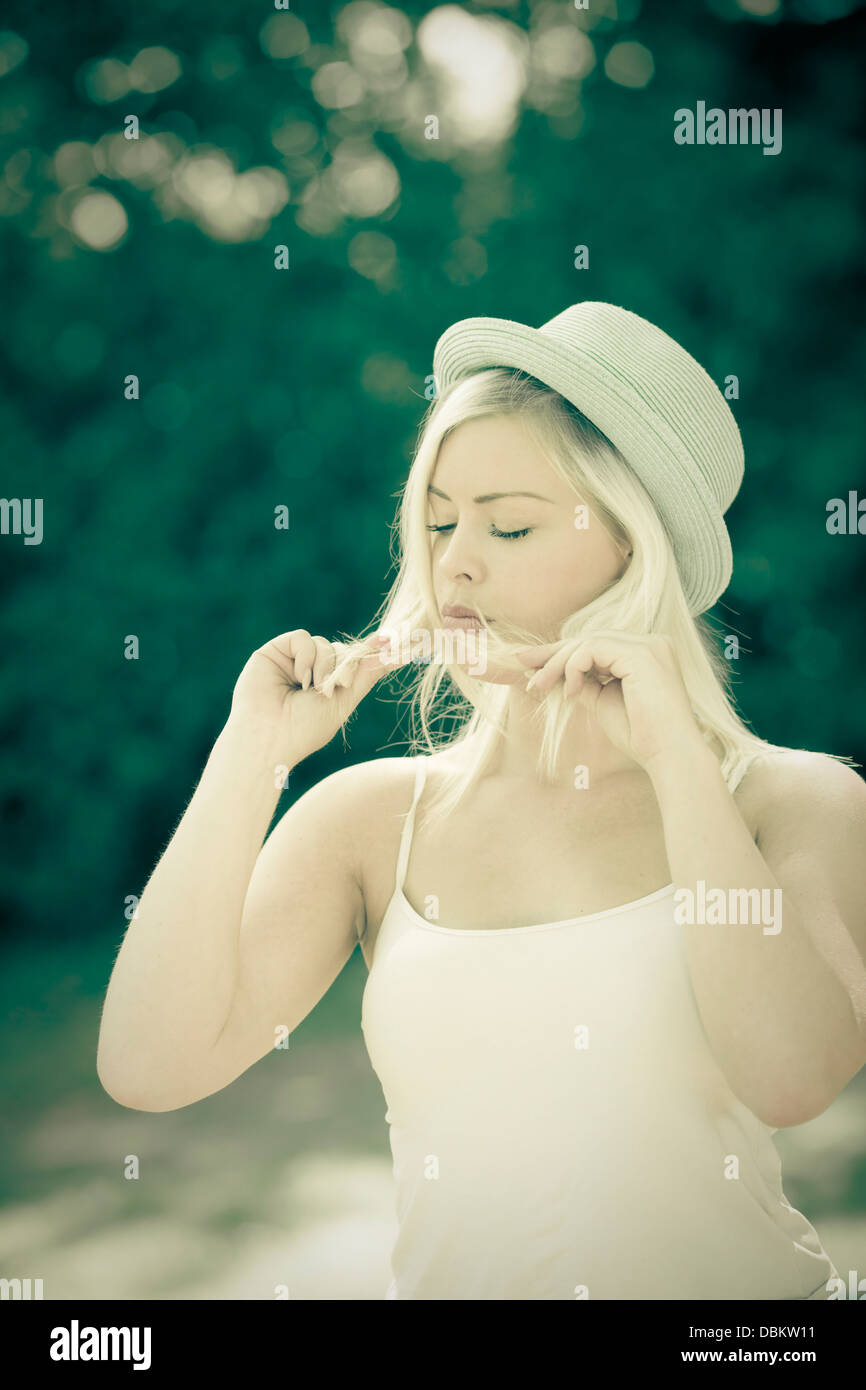 Un jeu avec un sèche Banque D'Images