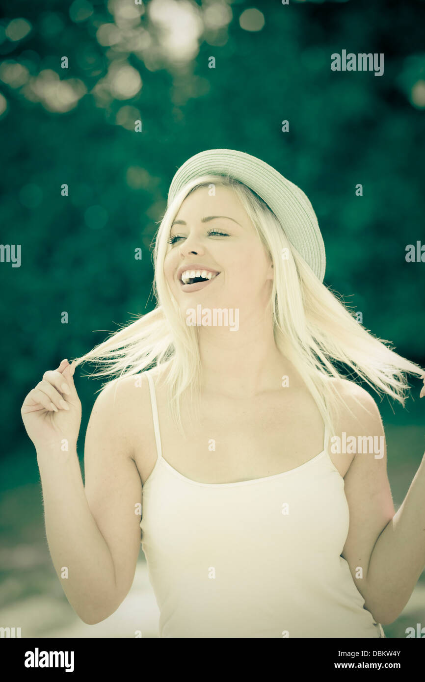 Un jeu avec un sèche Banque D'Images