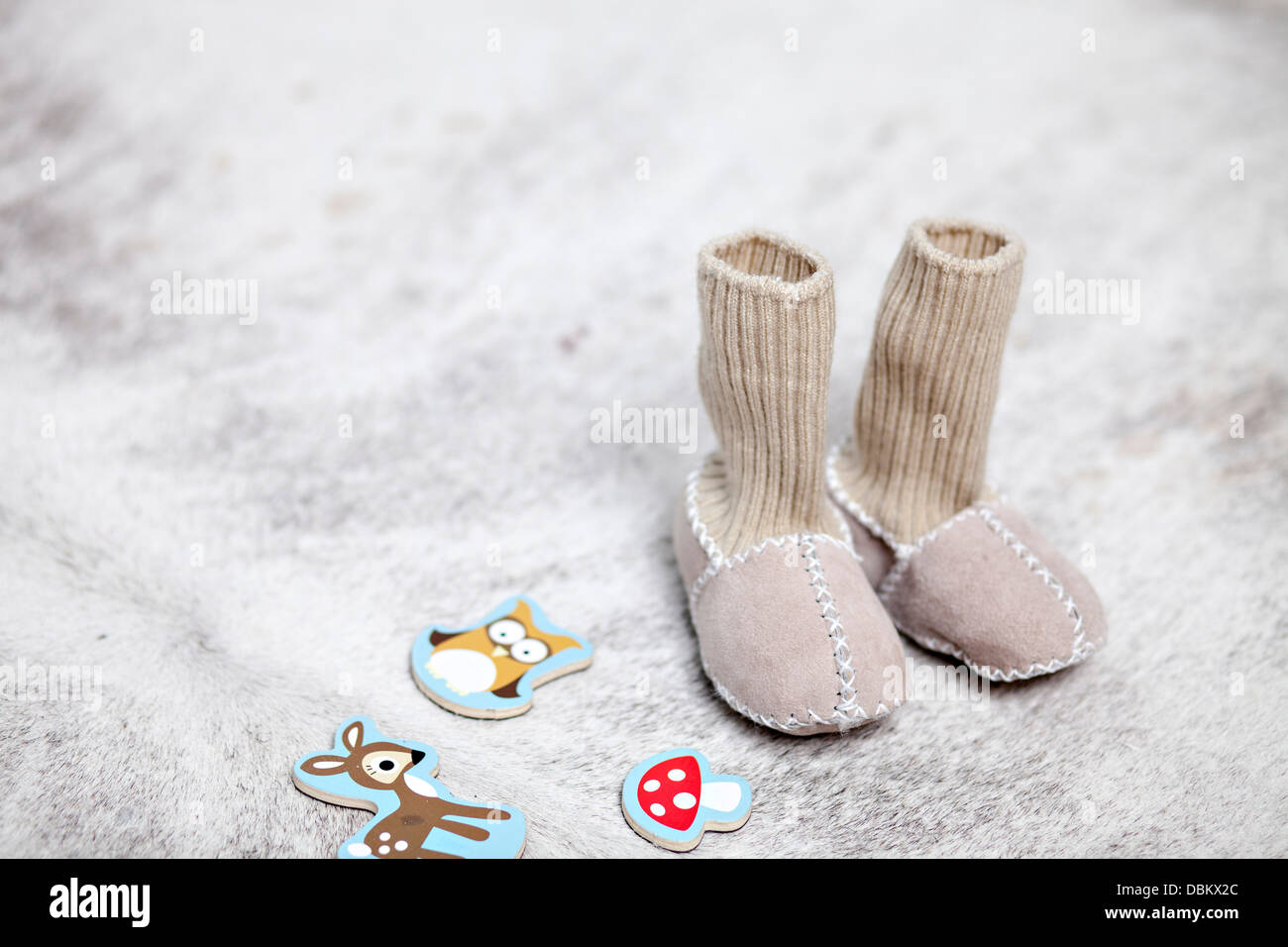 Chaussettes Slipper et jouets, Munich, Bavière, Allemagne Photo Stock -  Alamy