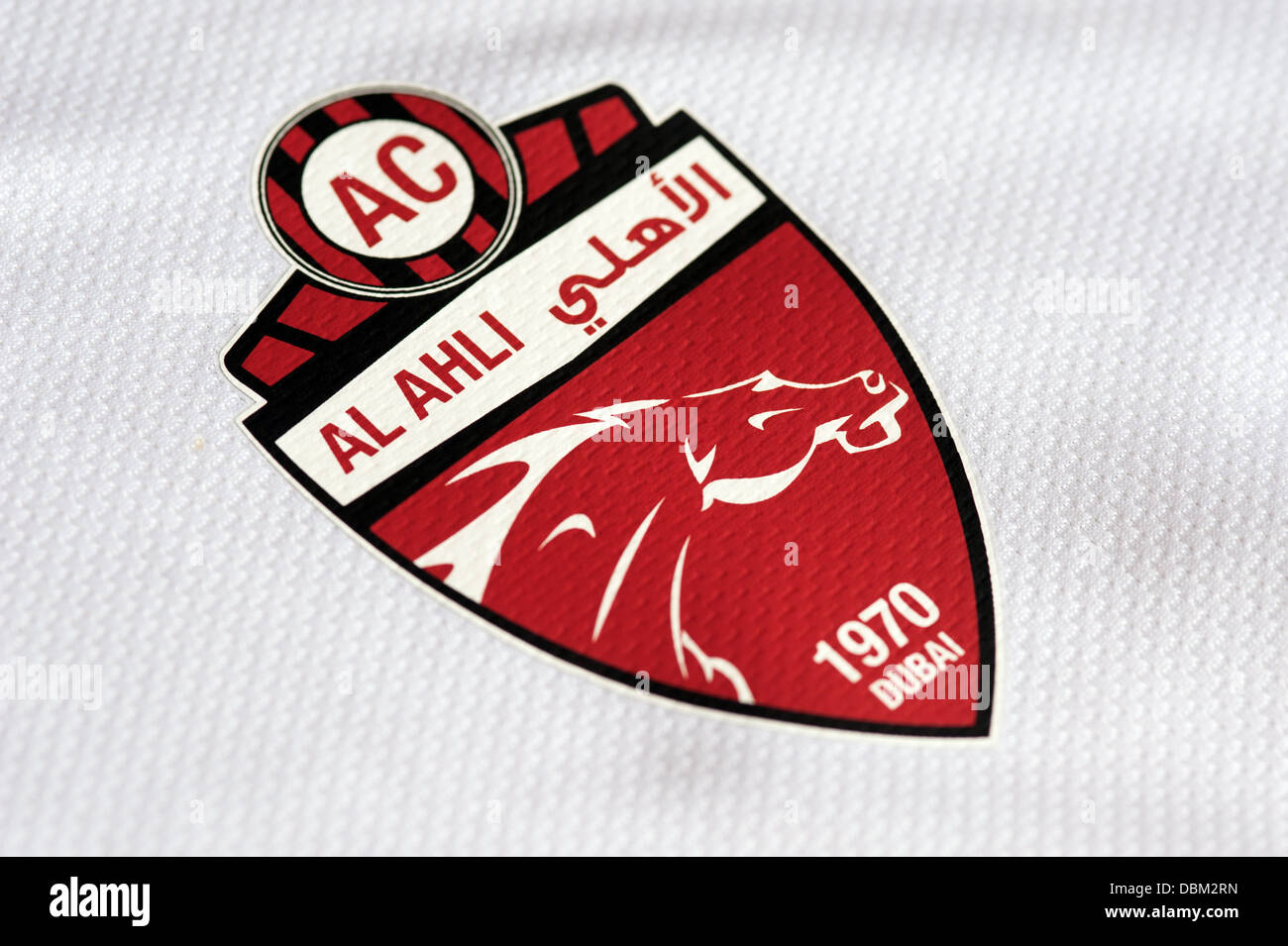 L'emblème du Club Al Ahli Banque D'Images