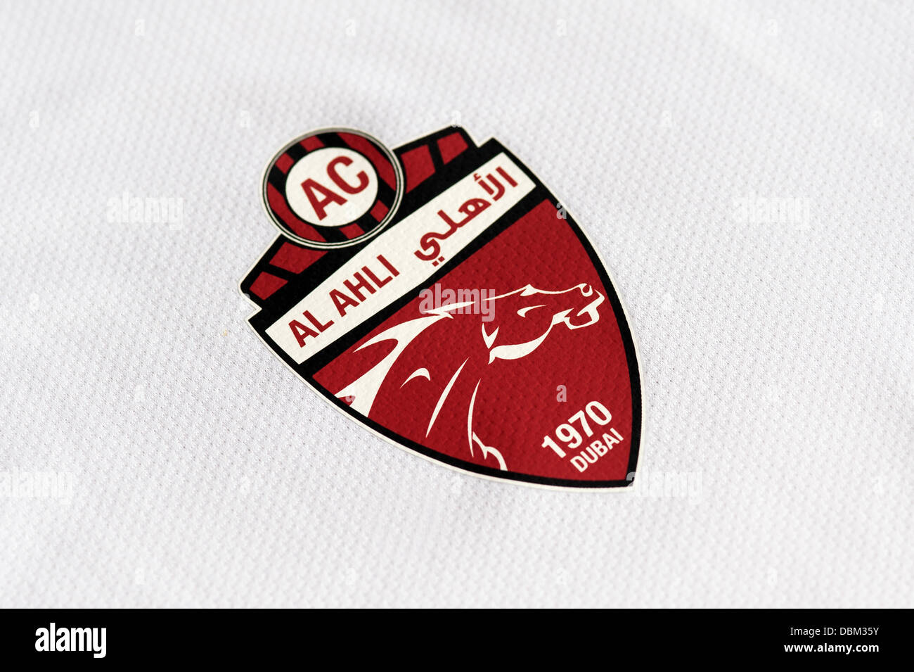 L'emblème du Club Al Ahli Banque D'Images